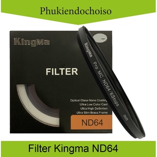 Kính lọc Kingma Pro MC ND64 (giảm 6 Stop)