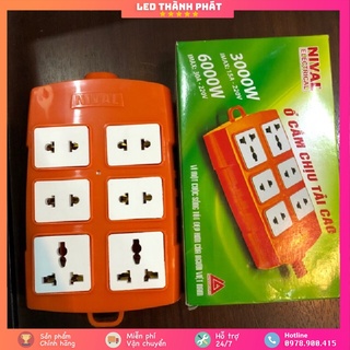 Ổ cắm Chịu tải Nival 6000W 6 ổ cắm