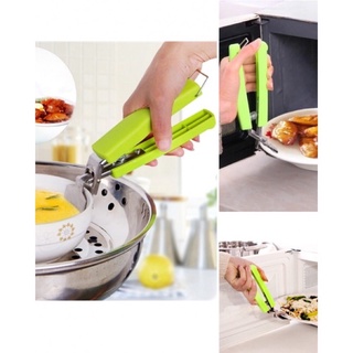 Dụng cụ gắp đồ nóng lò xo chuyên dụng - Dụng cụ kẹp chén bát dĩa chống nóng đa năng an toàn tiện lợi