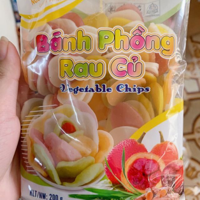 Phồng tôm rau củ
