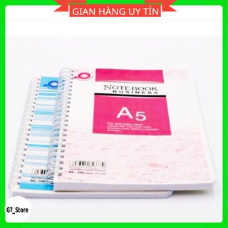 (SALE) sổ lò xo A5/A4 dày 200trang