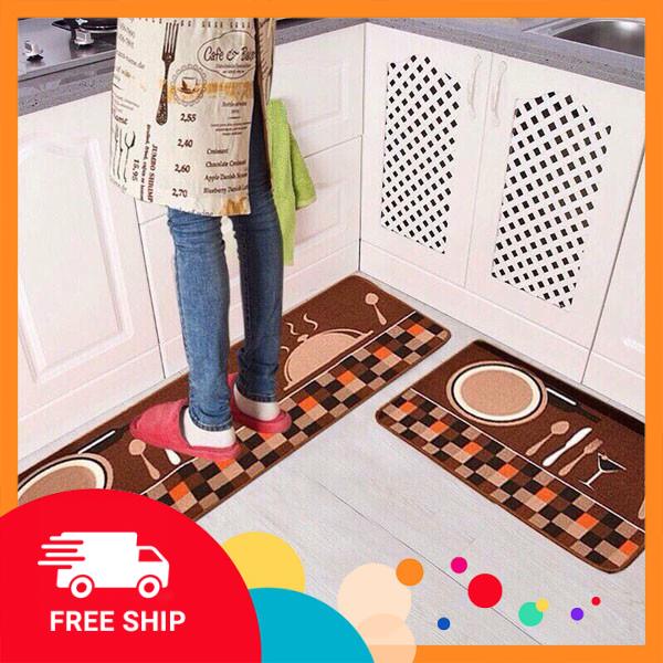 [FREE SHIP] Combo 2 thảm trải nhà bếp