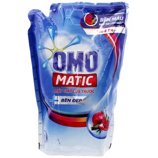 Nước giặt OMO MATIC cửa trước túi 2,2Lít