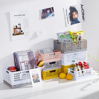 Rổ chữ nhật cao cấp tháo lắp nhiều màu 16cm*25cm