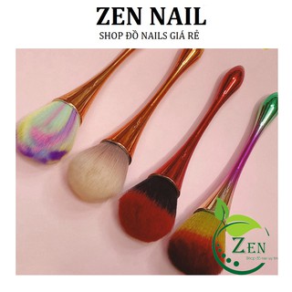 Chổi phủi bụi nail cán dài đẹp