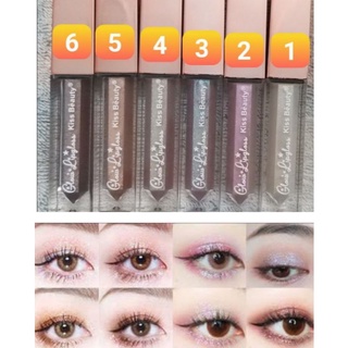 Nhũ mắt môi dạng son kem kiss beauty