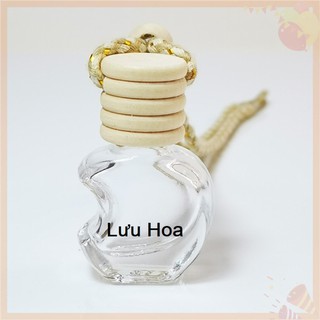 Vỏ chai tinh dầu [HÀNG XUẤT] tràm, sả treo xe, tủ quần áo - Giúp khử mùi, chống ẩm mốc, xua đuổi côn trùng