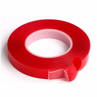 băng keo 2 mặt trong suốt 10mm x 5mét