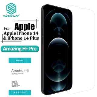 Kính Cường Lực NILLKIN 9H Chống Trầy Xước Chống Dấu Vân Tay Cho iPhone 14 / iPhone 14 Plus