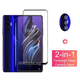 Kính Cường Lực Bảo Vệ Ống Kính Máy Ảnh Cho TECNO Pova 3 2 Spark 8C 5 Pro Air 4 Lite Pouvoir 4 Pro Camon 18 17 16