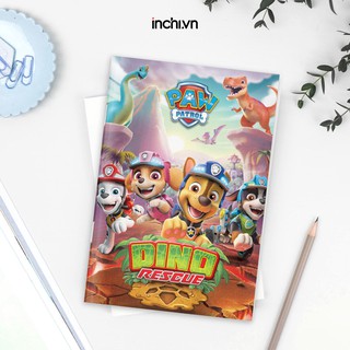 ( MẪU MỚI ) 120 TRANG KẺ NGANG 10 MẪU IN PAW PASTROL - ĐỘI CHÓ CỨU HỘ - VỞ ĐI HỌC CHO BÉ TIỂU HỌC , TRUNG HỌC CƠ SỞ ĐẸP