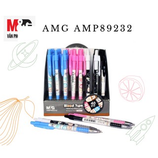 Bút chì bấm M&amp;G Blood Type hoạt hình nhiều màu (giao màu ngẫu nhiên) - 1cây - AMP89232