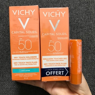 Kem chống nắng kèm son dưỡng vichy