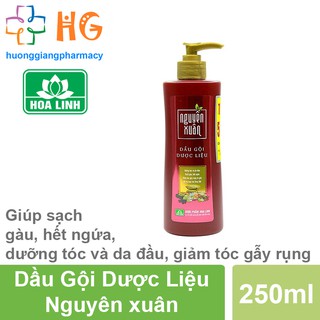 Dầu gội dược liệu Nguyên Xuân có vòi (Chai 250ml)