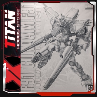 Mô hình Gunpla P-BANDAI: MG 1/100 GUNDAM F91 VER. 2.0 [TITANIUM FINISH]