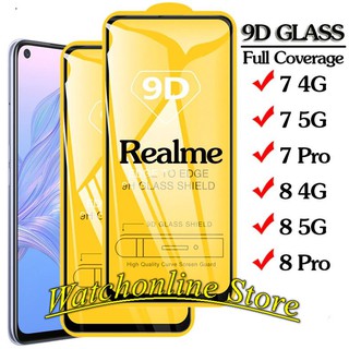 Cường lực Full màn Realme C20 Realme C1 / C2 / C11 / C12 / C15 Realme C21 Realme 8 8 pro Realme 7 Realme 6
