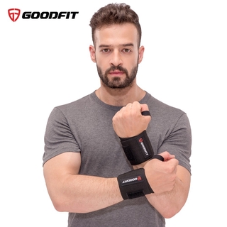 Băng quấn trợ lực khớp cổ tay tập gym, tập boxing GoodFit co giãn 4 chiều, khóa dán chắc chăn  GF301W