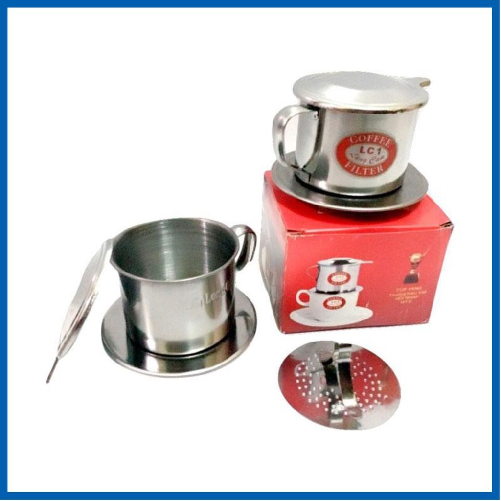 [Giá Hủy Diệt] phin pha cà phê inox(long cam)