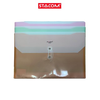 Túi đựng hồ sơ 02 ngăn khổ A4 STACOM/D114
