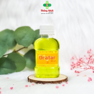 Orafar Nước Súc Miệng 90ml Ngừa Sâu Răng, Hôi Miệng