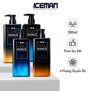 Sữa Tắm Nước Hoa Nam Blueman | Dưỡng Trắng, Thơm Lâu Trên Da 500ml