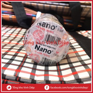 Băng dính điện Nano đen 10Y 20Y bản 1.8cm cuộn 9-18m