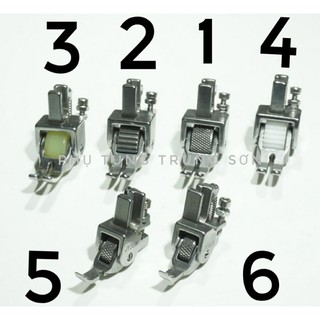 chân vịt bánh xe chống nhăn THƯỜNG , NỬA MAY KHOÁ máy may 1 kim công nghiệp
