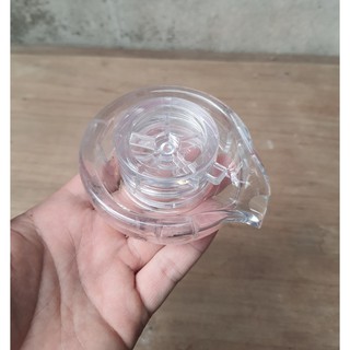 Phụ kiện thác nước phong thủy: Cối xay nhựa trắng 2 tầng