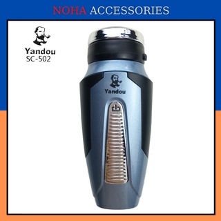 Máy cạo râu điện lưỡi xoay SC502 Pin sạc lại thiết kế mạnh mẽ