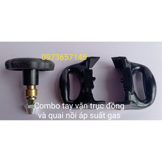 Combo tay vặn trục đồng và quai nồi áp suất - Phụ kiện máy xay ép giá rẻ