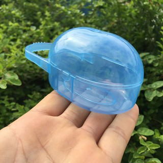 (được chọn màu)  Dây đeo+Hộp đựng ti giả có móc treo avent, Bibs, dr brown.... (nhựa PP nguyên sinh)