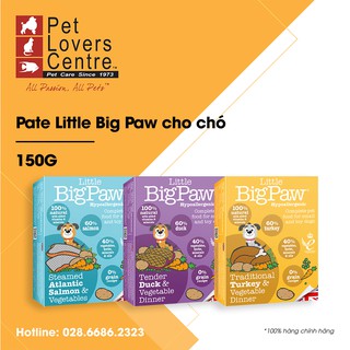 [xuất xứ Anh] Pate cho chó LITTLE BIG PAW