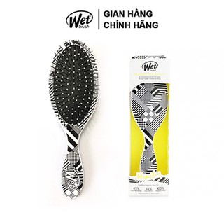 [CHÍNH HÃNG] Lược gỡ rối WET BRUSH dòng truyền thống họa tiết đen trắng HIPSTD