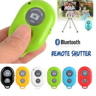 [Mã ELFLASH3 hoàn 10K xu đơn 20K] Remote bluetooth điều khiển chụp hình smartphone từ xa<br><br>( giao màu ngẫu nhiên )