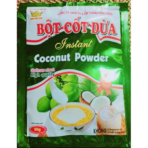 Bột cốt dừa 50gr (1 gói)