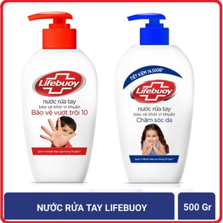 Nước Rửa Tay Diệt Khuẩn Lifebuoy 500g