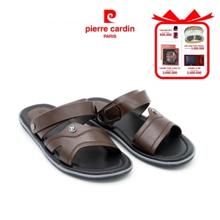 Sandal nam da thật cao cấp sang trọng lịch lãm Pierre Cardin - PCMFWL 128