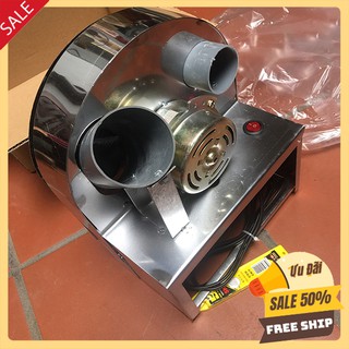 Máy thái hành sả, thái tỏi Inox chạy điện 220v Tặng 3 Lưỡi Phụ