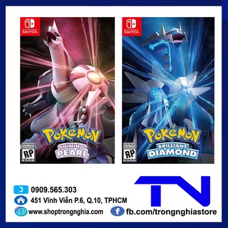 [Mã ELHAMS5 giảm 6% đơn 300K] Thẻ Game Switch - Pokemon Brilliant Diamond - Pokemon Shining Pearl