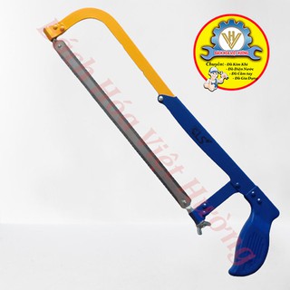 Khung cưa sắt kèm lưỡi cưa cao cấp - tặng kèm lưỡi cưa (giao màu ngẫu nhiên)