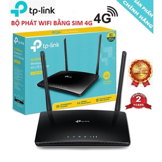 Bộ Phát Wifi 4G TP-Link TL-MR6400 Wireless N300 Mbps - Hàng Chính Hãng