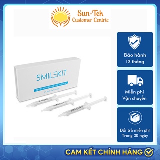 Bộ 3 ống Gel làm trắng răng Smile Kit thế hệ mới 2021 - dòng gel làm trắng răng, tẩy trắng răng chuyên dụng tại nhà