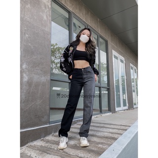 Quần Ống suông FORGET ME NOT 2 ống khác màu 20decemberjeans mã 2033