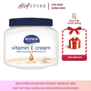 Kem Dưỡng Da Dưỡng Ẩm Redwin Vitamin E Cream Úc 300g