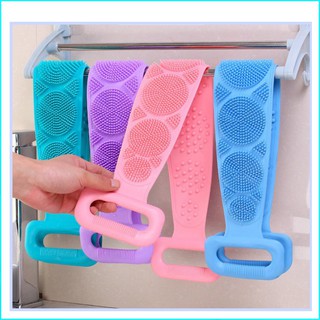 Dây chà lưng khi tắm 2 mặt gai bằng silicone