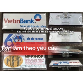 Bảng tên in theo yêu cầu