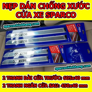 Nẹp bước chân chống xước cửa xe ô tô SPARCO OPC13130
