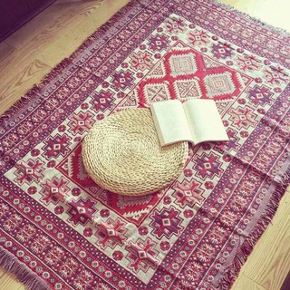 [NHẬP KHẨU] Thảm trải sàn Vintage trang trí phòng khách, nhà cửa, khăn phủ bàn