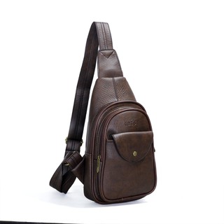 [Mã BMBAU50 giảm 7% đơn 99K] Túi đeo chéo CNT Unisex MQ18 Nâu