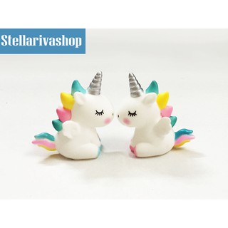 Unicorn size lớn trang trí terrarium/ mô hình trang trí
